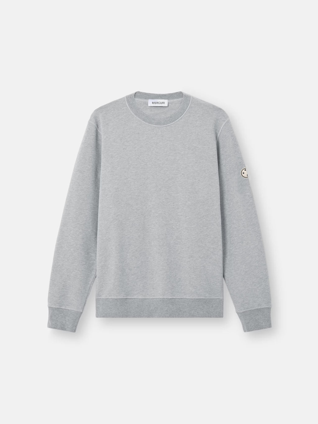 6100060 Organic Mélange Cotton Fleece Sweatshirt
