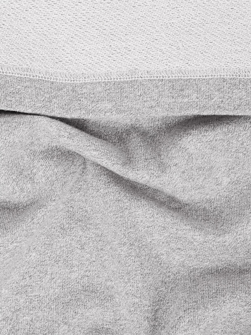 6100060 Organic Mélange Cotton Fleece Hoodie
